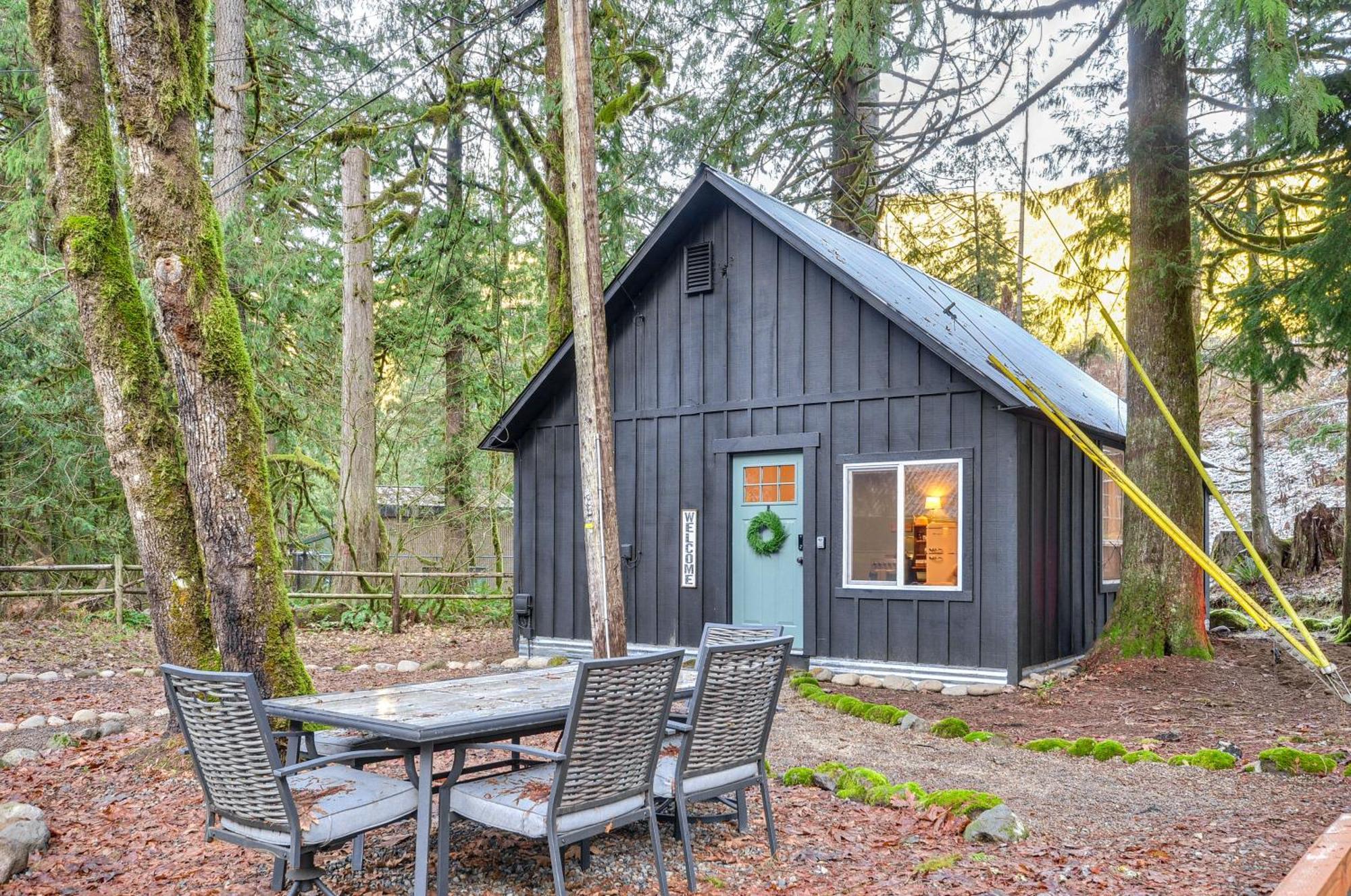 Hike, Ski And Explore Rhododendron Forest Retreat! Exterior foto