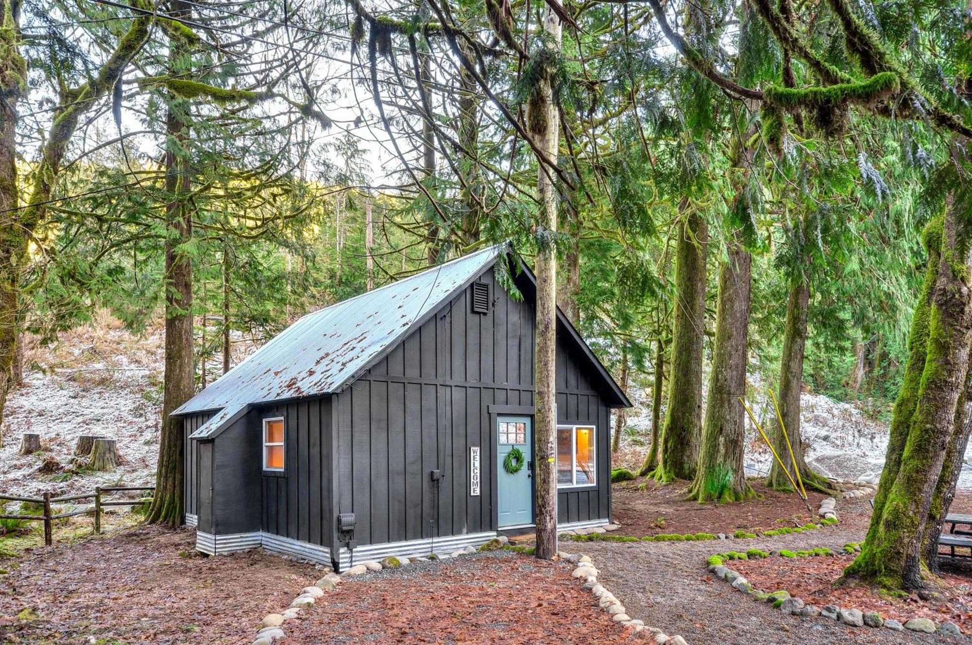 Hike, Ski And Explore Rhododendron Forest Retreat! Exterior foto