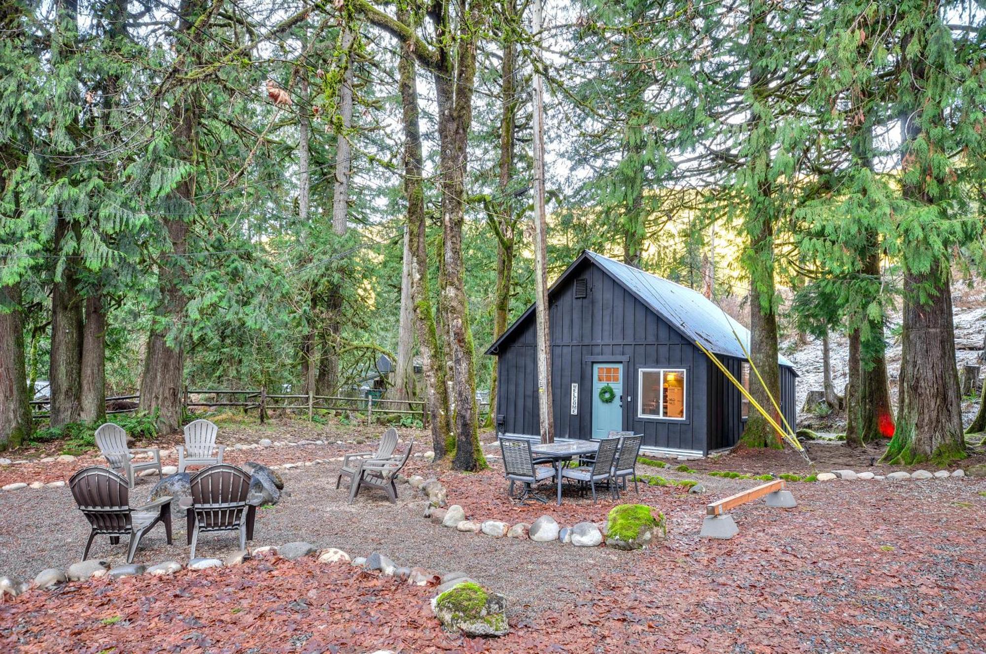 Hike, Ski And Explore Rhododendron Forest Retreat! Exterior foto